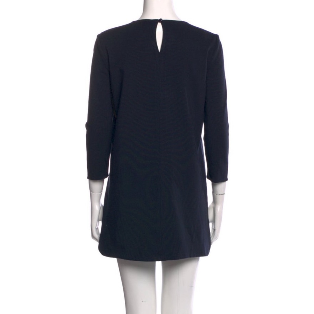 Tibi Black Crew Neck Dress - Picture 2 of 10